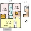 ハピネス A棟の間取り画像