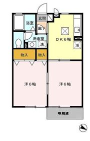 クローバーハイツの間取り画像