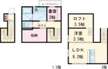 グラン・レーヴ藤塚 Grand Reve Fujitsukaの間取り画像