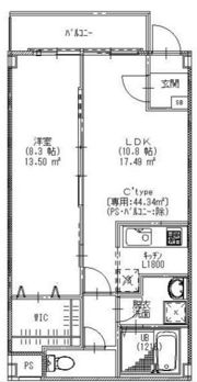 ソリス緑が丘の間取り画像