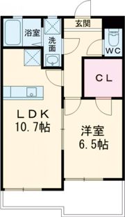 グレースコートの間取り画像