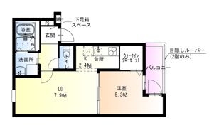 フジパレス俊徳道の間取り画像