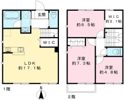 エルメゾン五香西の間取り画像