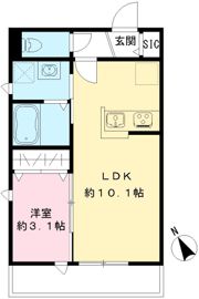 ハーベスト東市川の間取り画像