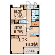 ジュネス城町の間取り画像