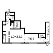 レジデンス北18条の間取り画像
