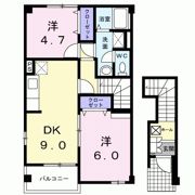 ポライトリーAの間取り画像