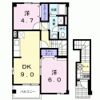 ポライトリーAの間取り画像