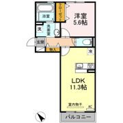 オリエント荒井西の間取り画像