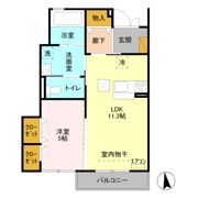 ドリーム Bの間取り画像