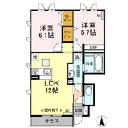 セントフィールドの間取り画像