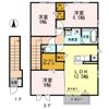 GARDEN HOUSE SHIMOAKAE D棟の間取り画像