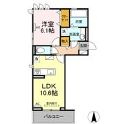 コンフォール西小鷹野Ⅲの間取り画像