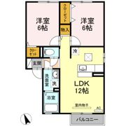 クレストMの間取り画像