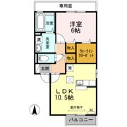 コーポK D棟の間取り画像