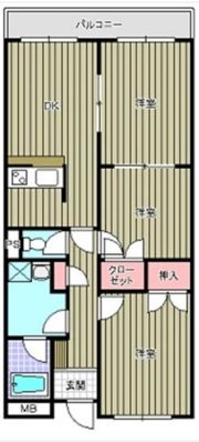 ニューセンチュリーマンション A棟の間取り画像