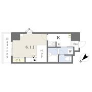 Flat郡山の間取り画像