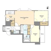 AIFLAT若松河田の間取り画像