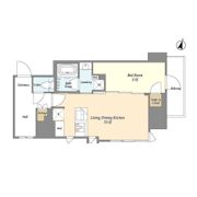 AIFLAT若松河田の間取り画像