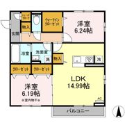 メゾンボヌールの間取り画像