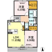 GLORIOUS Kの間取り画像