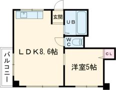 サンビルダー三宮東の間取り画像