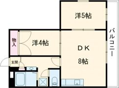 パークハイムⅢの間取り画像