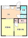 ハイツコステックの間取り画像