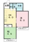 バッハレジデンス深井の間取り画像