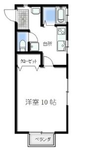 グランビュー並松の間取り画像