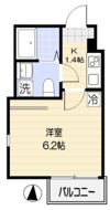 メゾン・アンソレイエの間取り画像