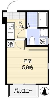 メゾン・アンソレイエの間取り画像