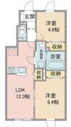 ユアメゾン ハタノⅢの間取り画像