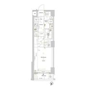 ルクレ高円寺アジールコートの間取り画像