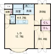 ハーヴェストムーンの間取り画像