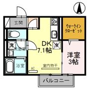 アジーロ コートの間取り画像
