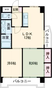 アルシュ北方の間取り画像