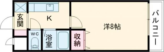 ココシャルムⅡの間取り画像