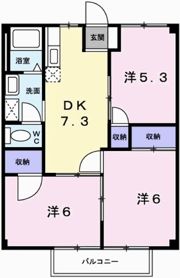 ファミィール永和の間取り画像