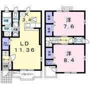 ニュークレストール ミョーギの間取り画像