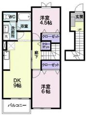 エクセレントヴィラ Bの間取り画像