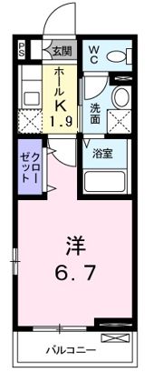 リバーサイド 元町中華街の間取り画像