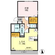 フォルトゥーナⅠの間取り画像