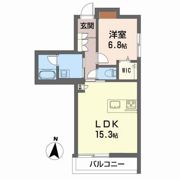シャーメゾン小栗の間取り画像