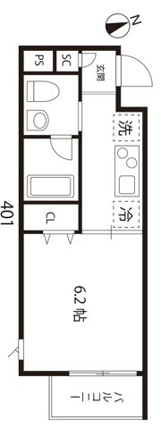 アリカ押上の間取り画像