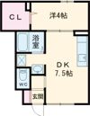 クレセントの間取り画像