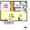 エミール Bの間取り画像