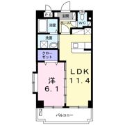 プリティーハウス幸の間取り画像