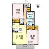 ラフィネ ル シェモア Ⅰの間取り画像