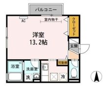 リビングタウン観音寺 E棟の間取り画像
